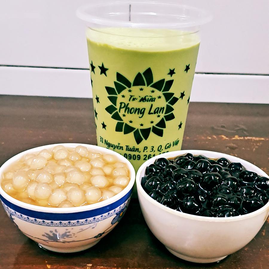 tra-sua-thai-xanh-tran-chau-trang-va-enly-600-ml