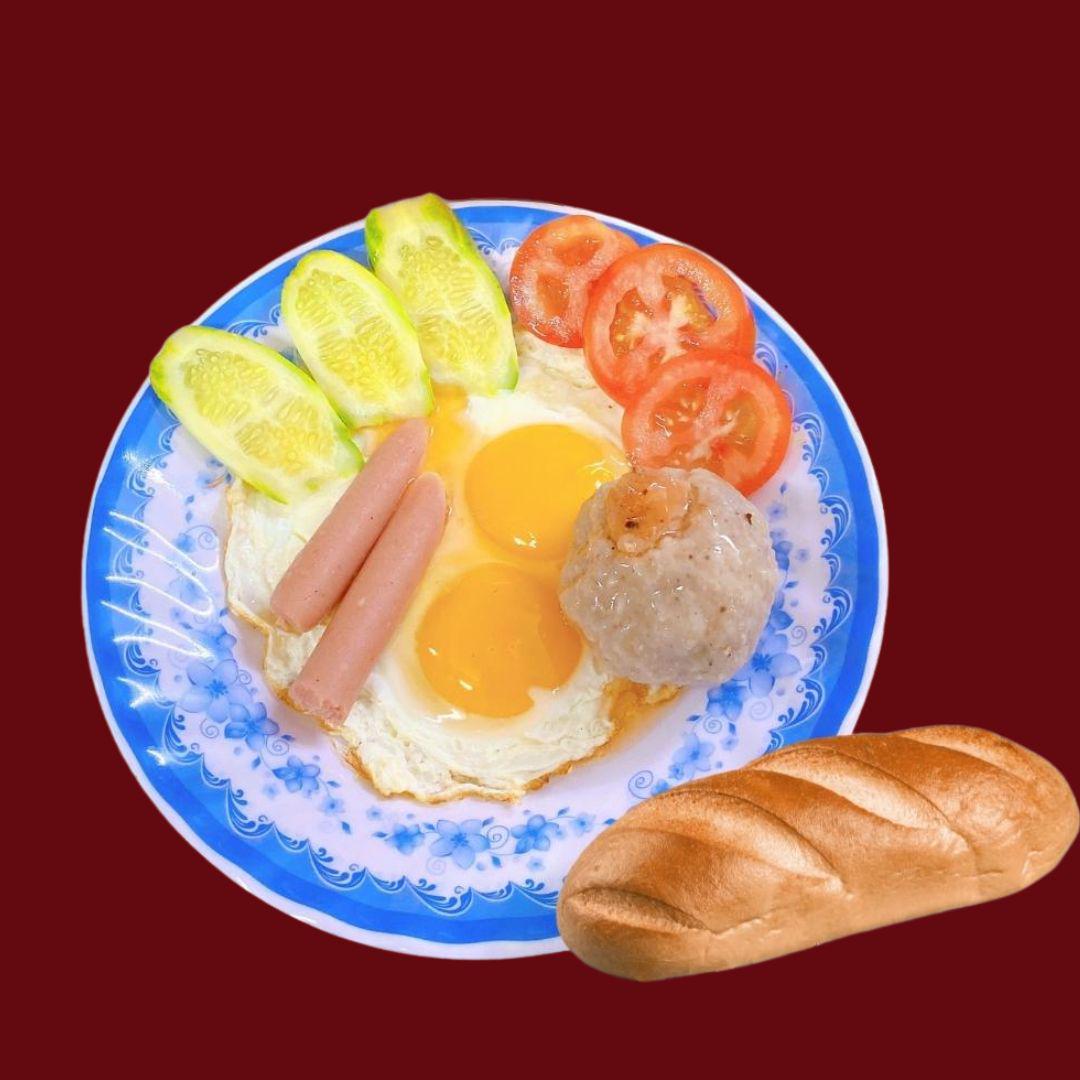 banh-mi-op-la-xiu-mai-xuc-xich