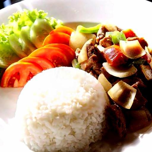 com-nong-bo-xao-chua-ngot