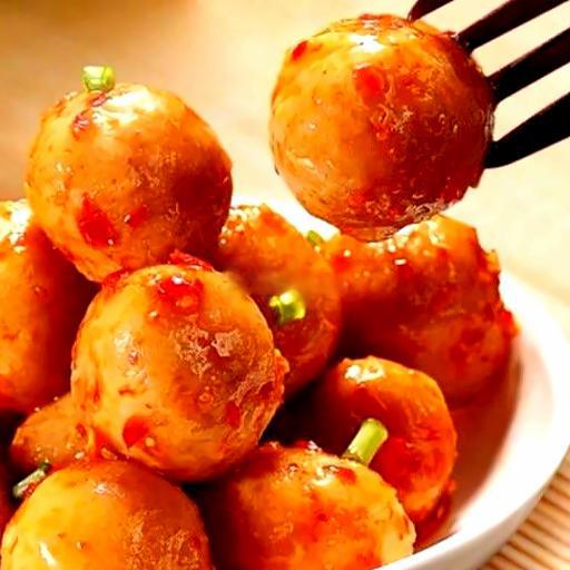 com-vien-bo-sot-cay-ngot-cola