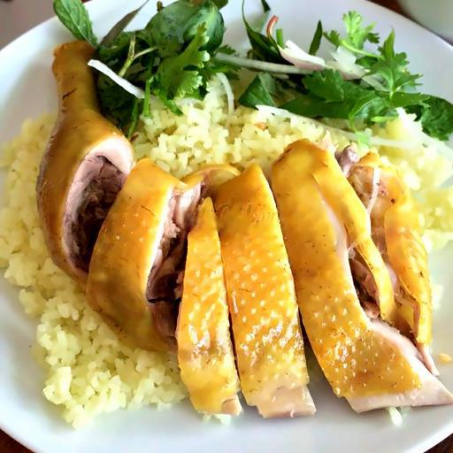 com-nong-ga-goc-tu-hap-hanh