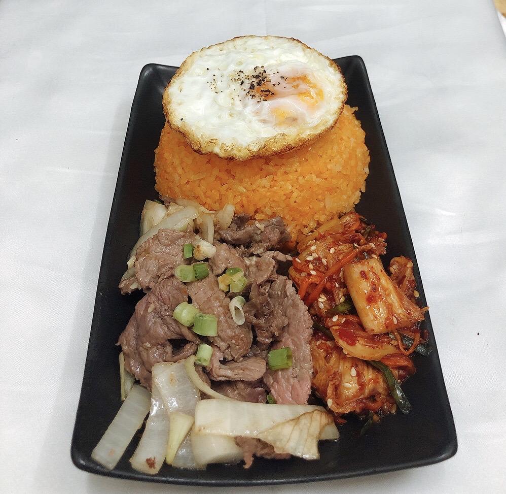 com-bo-trung-kim-chi