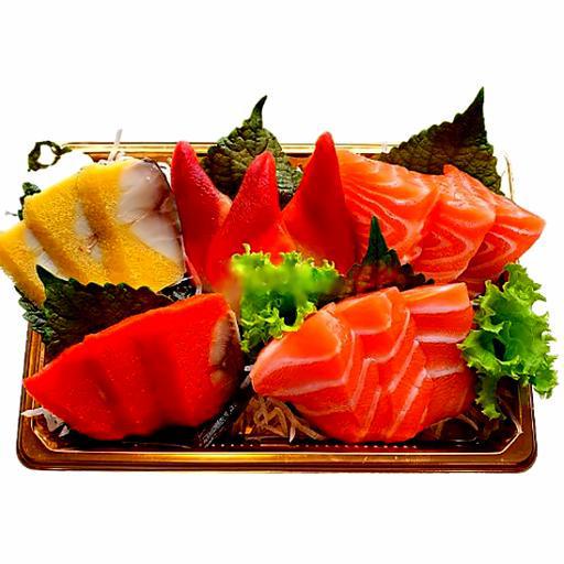 Cá hồi - Sò đỏ - Cá trích SS05