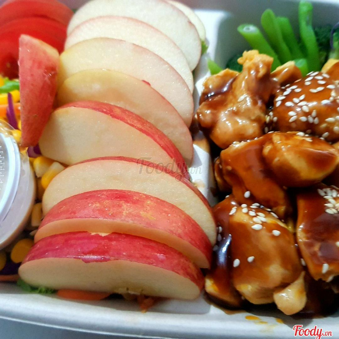 salad-ga-sot-teriyaki