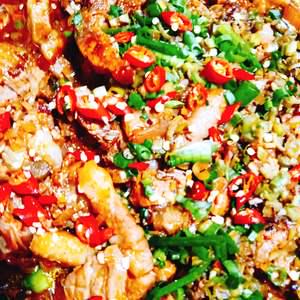 com-thit-kho-mam-ruoc