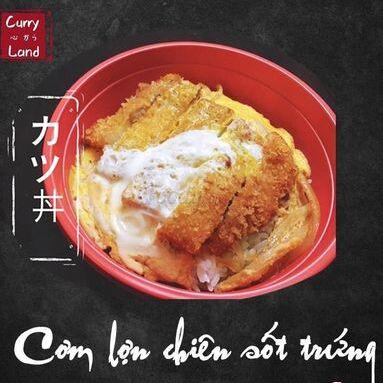 com-thit-lon-chien-sot-trung-katsudon