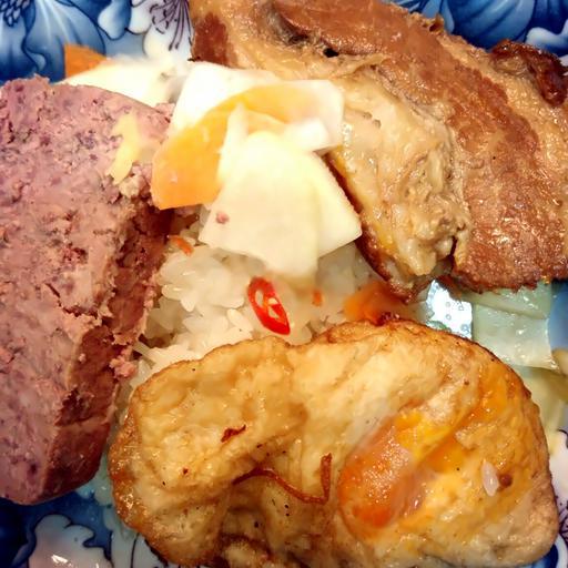 xoi-thit-trung-pate