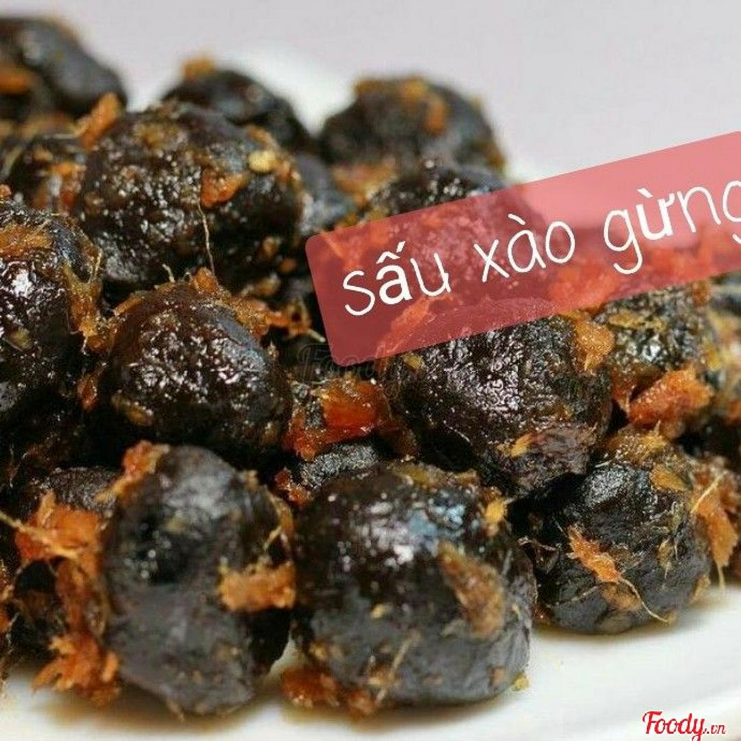 sau-xao-gung-cay-chua-ngot