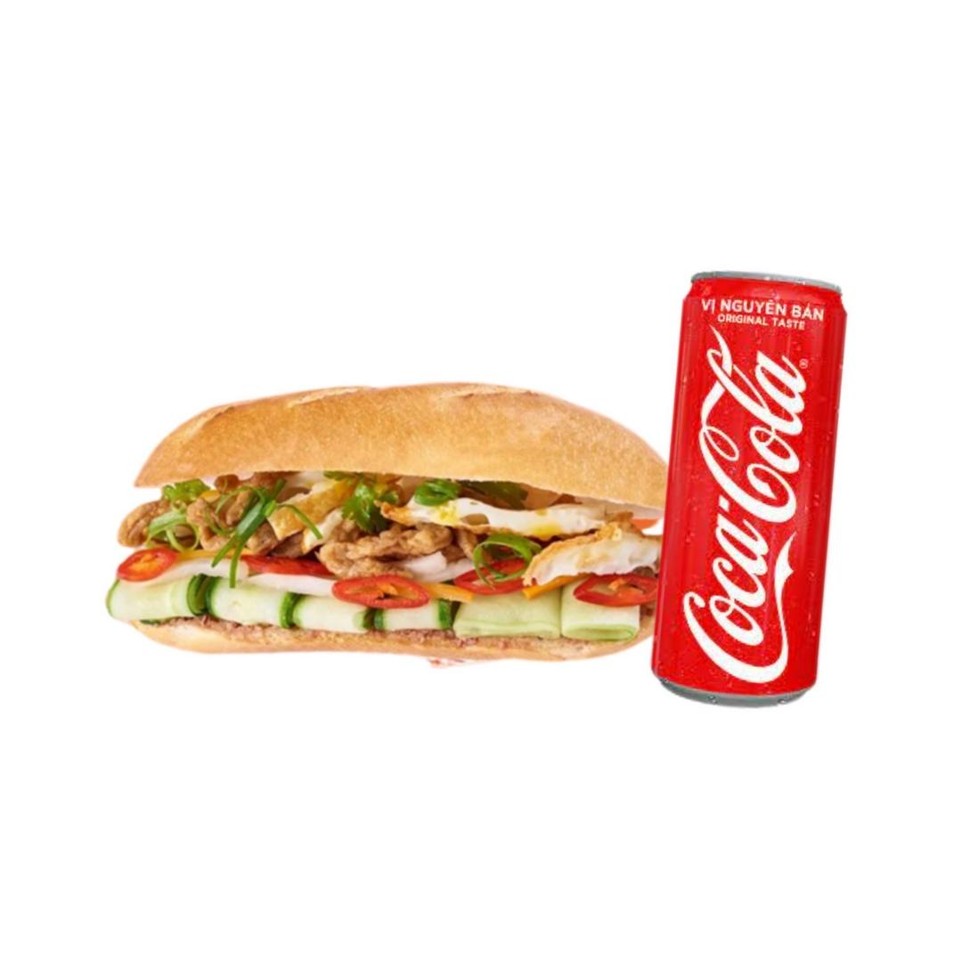 banh-mi-cha-ca-op-la-coca-sting-1-lon