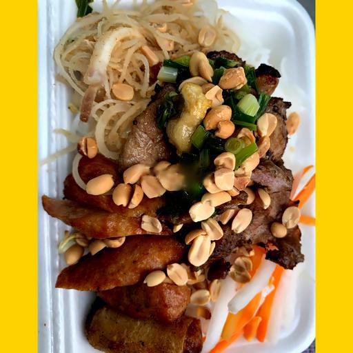 bun-thit-nuong-cha-gio-nem-nuong