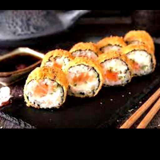 negi-salmon-sushi-tempura
