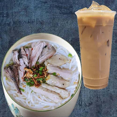 combo-bun-ca-dam-cha-lua-tra-sua