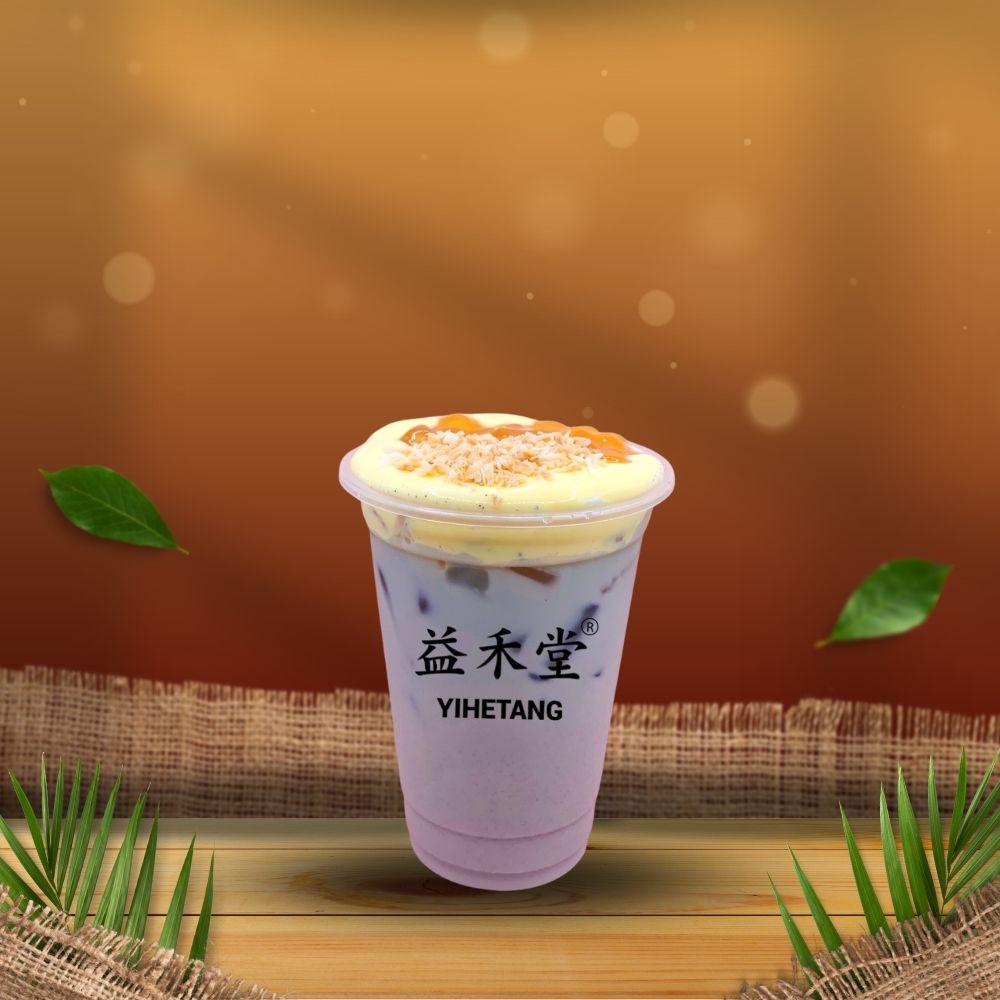 tra-sua-than-tre-tran-chau-kem-dua-nuong-yihetang