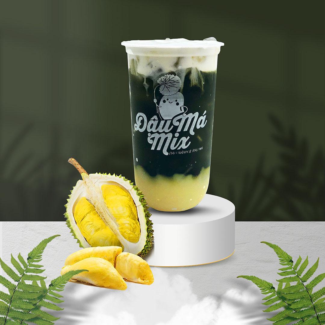 rau-ma-sau-rieng-kem-sua