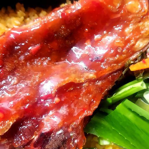 com-chien-ga-sot-thai-nho