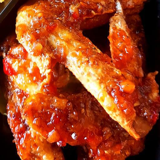 com-chien-canh-ga-bo-cay