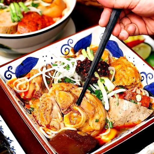 bun-bo-hue-thap-cam-to-lon-sam-hoa-cuc