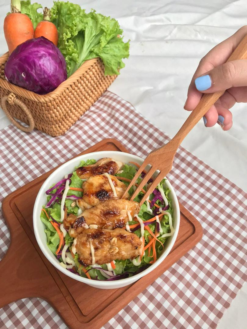 salad-ga-xot-teriyaki
