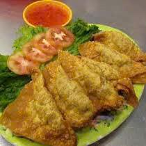 Sủi cảo tôm thịt chiên