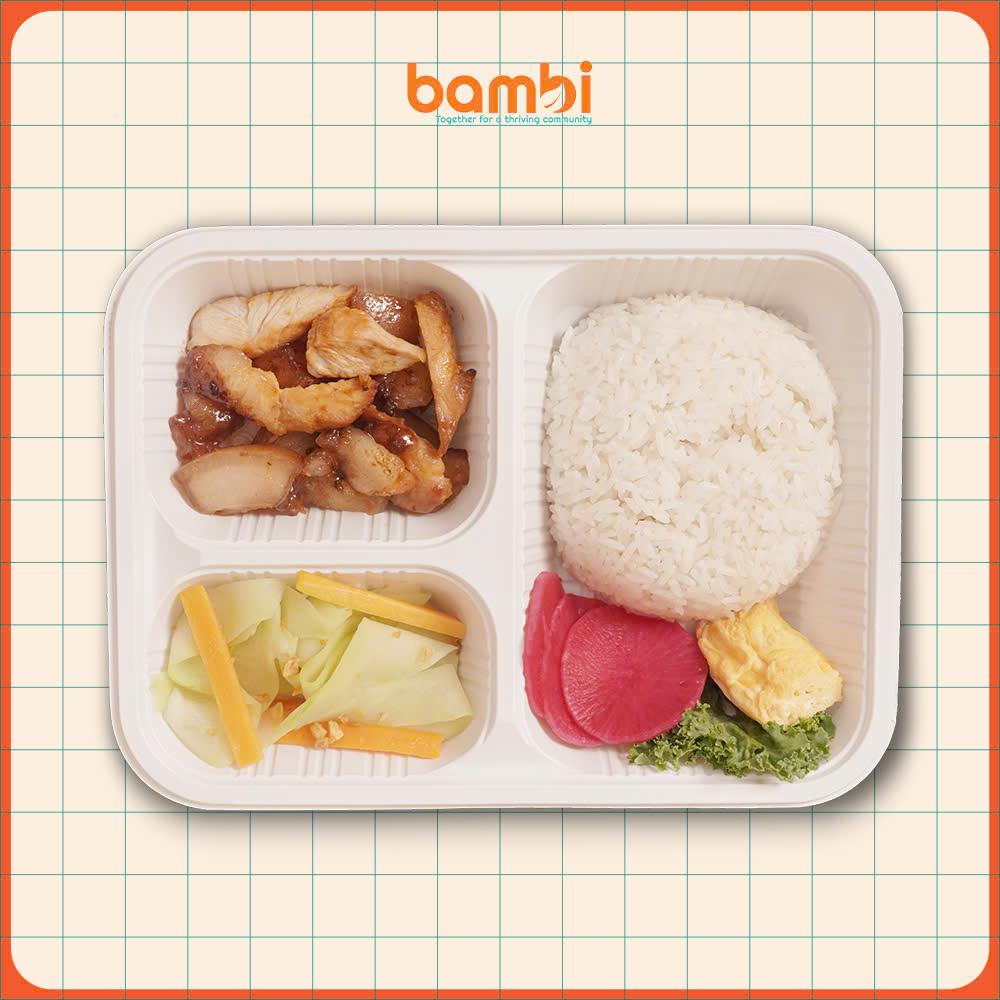 Cơm Bento Thịt Heo Nướng Xốt Hàn Quốc