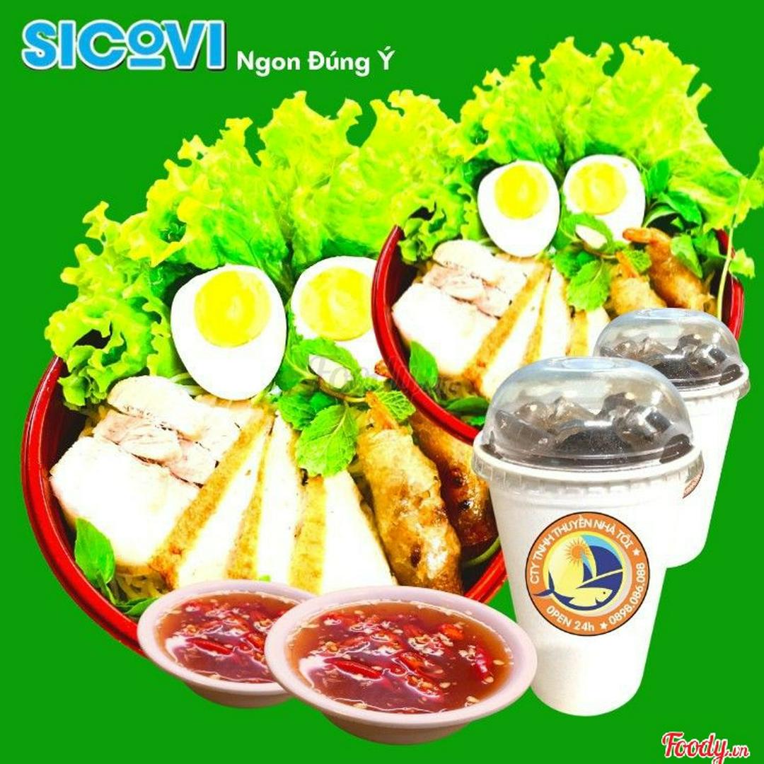 combo-2-bun-mam-chua-ngot-thap-cam-2-ly-pepsi