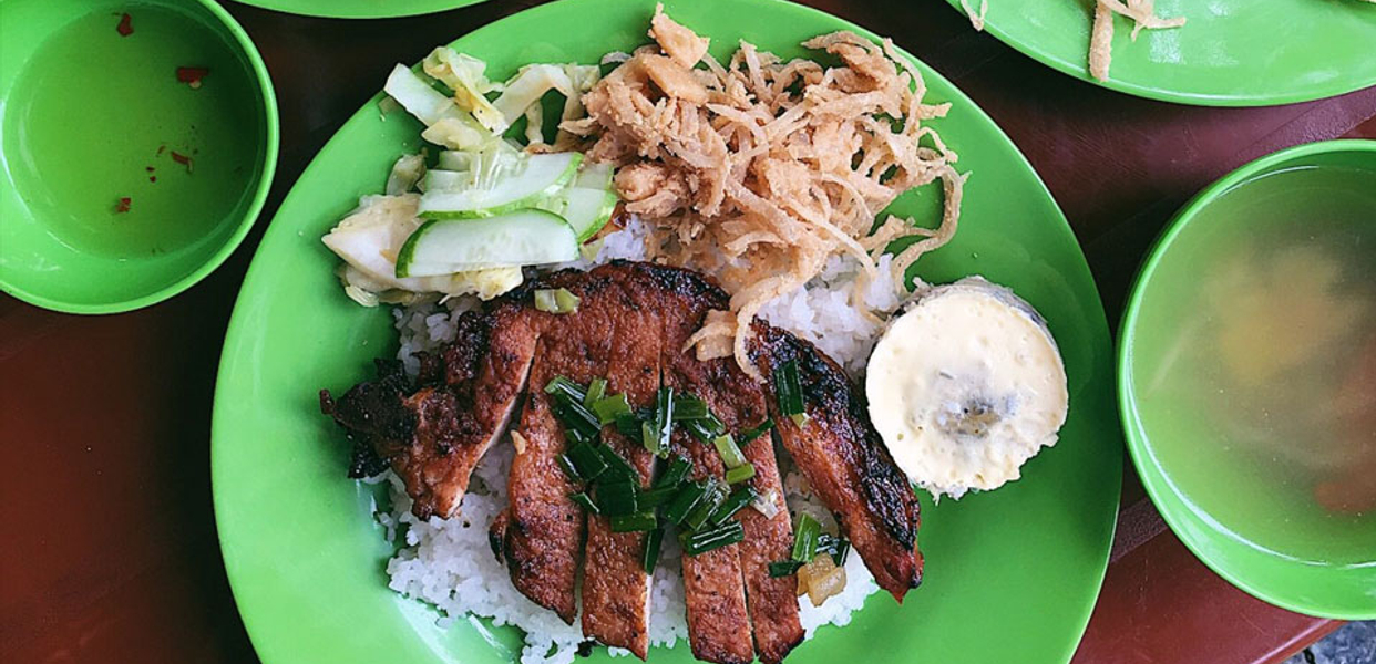 kim-ngan-com-tam-bun-thit-nuong