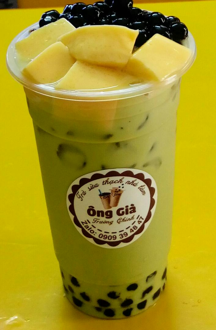 tra-sua-matcha-pudding-trung