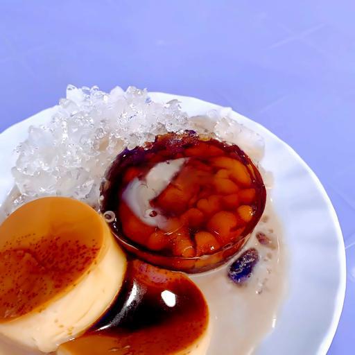 2-rau-cau-1-banh-flan