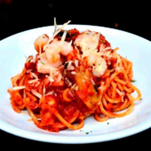 spaghetti-seafood