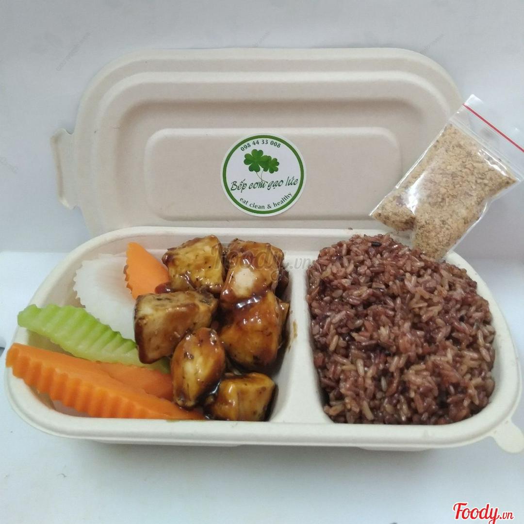 com-lut-ga-nuong-sot-teriyaki