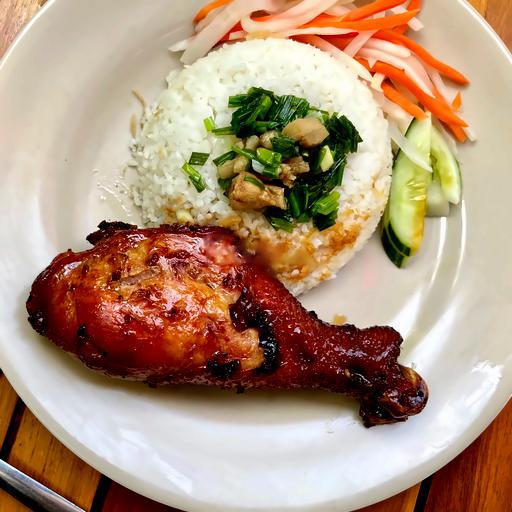 com-tam-ga-nuong-mat-ong