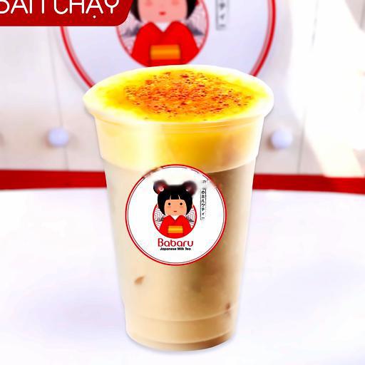 tra-sua-kem-trung-nuong