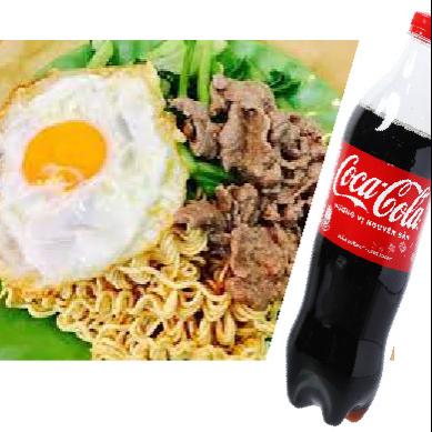 combo-mi-xao-bo-trung-op-la-coca
