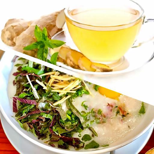 combo-chao-luon-tra-gung-tuoi