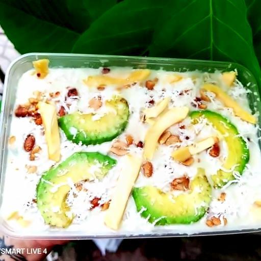 kem-chuoi-trai-cay-600gr