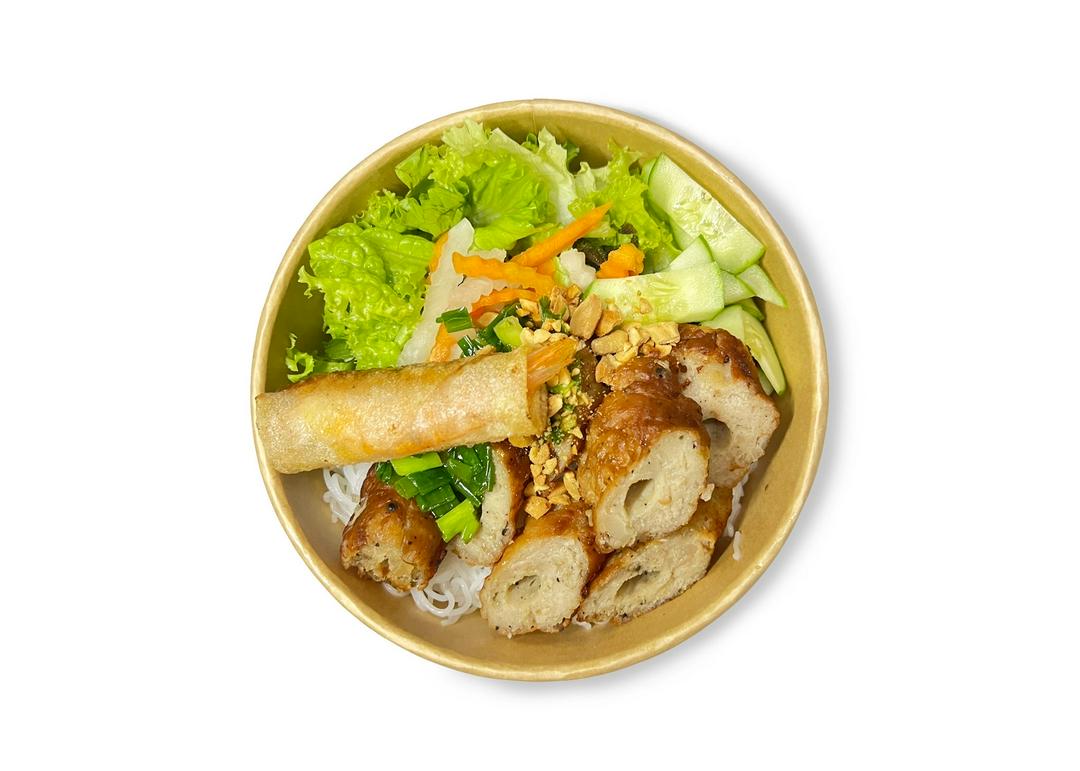 bun-nem-nuong-cha-gio-tom