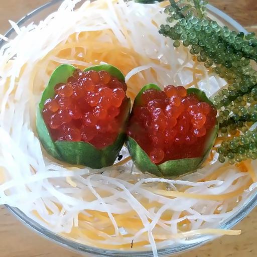 ikura-sashimi