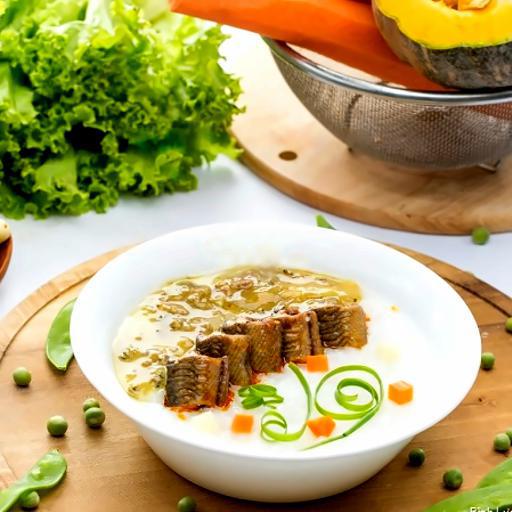 chao-luon-ham-khoai-tay