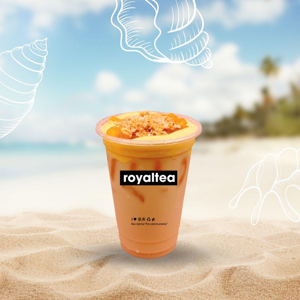 tra-sua-tran-chau-kem-dua-nuong-royaltea