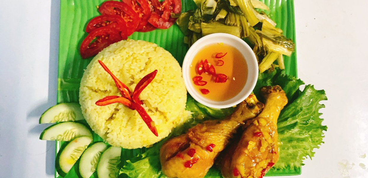 Cơm-Đùi-Gà---Cơm---Thọ-Tháp