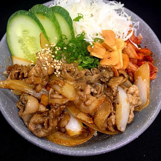 08-com-tho-thit-xao-hanh-tay-sot-teriyaki-sutamina-don