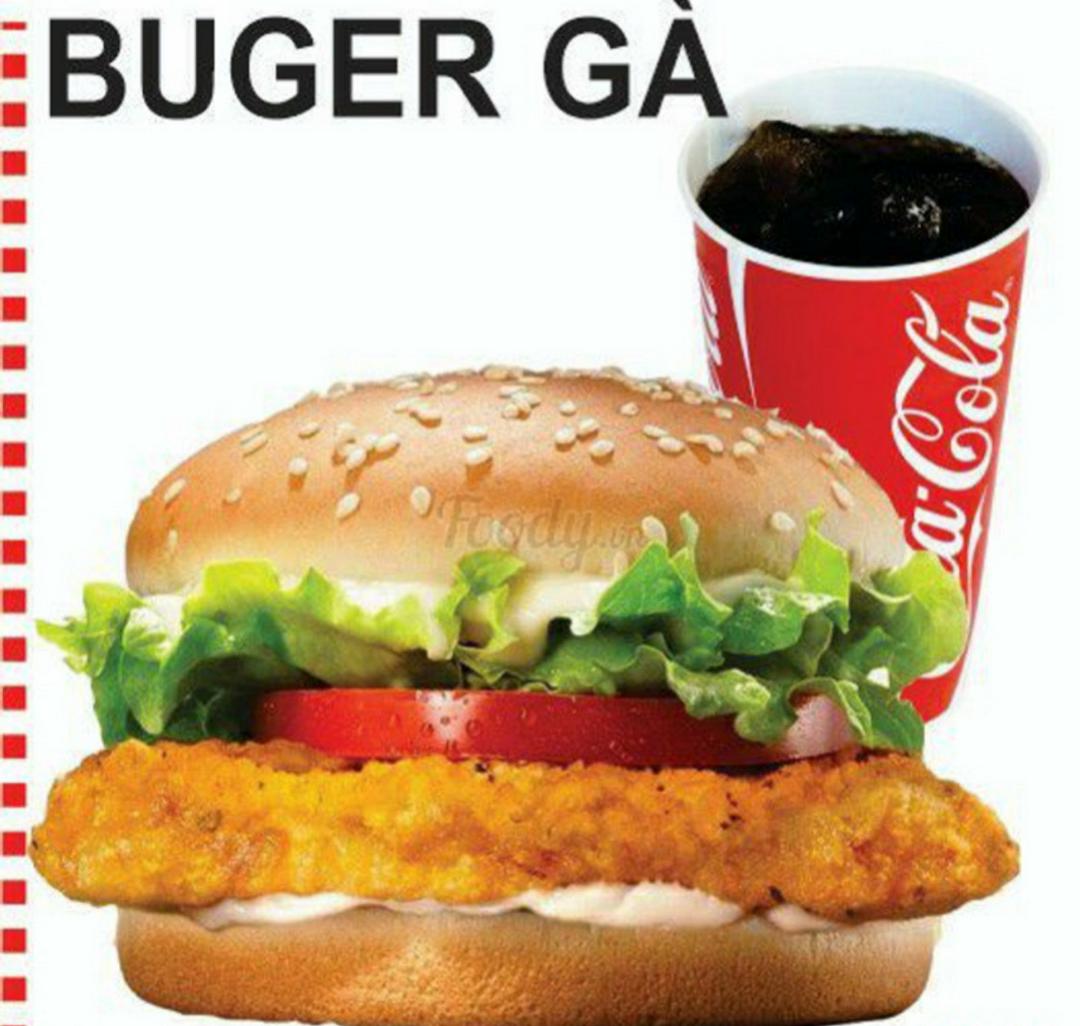 combo-hamburger-ga-trung-coca-300ml