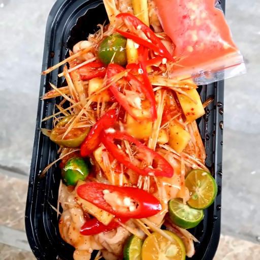 chan-ga-rut-xuong-sot-thai-chua-cay-size-nho-5-chan-mix-cung-xoai-xanh-chua