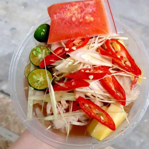 chan-ga-rut-xuong-sa-tac-size-lon-10-chan-mix-xoai-xanh-nuoc-cham-sieu-ngon