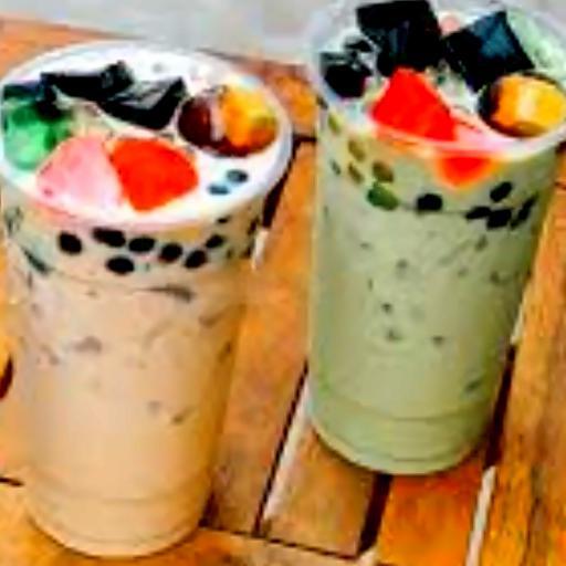 tra-sua-ao-full-topping-banh-flan