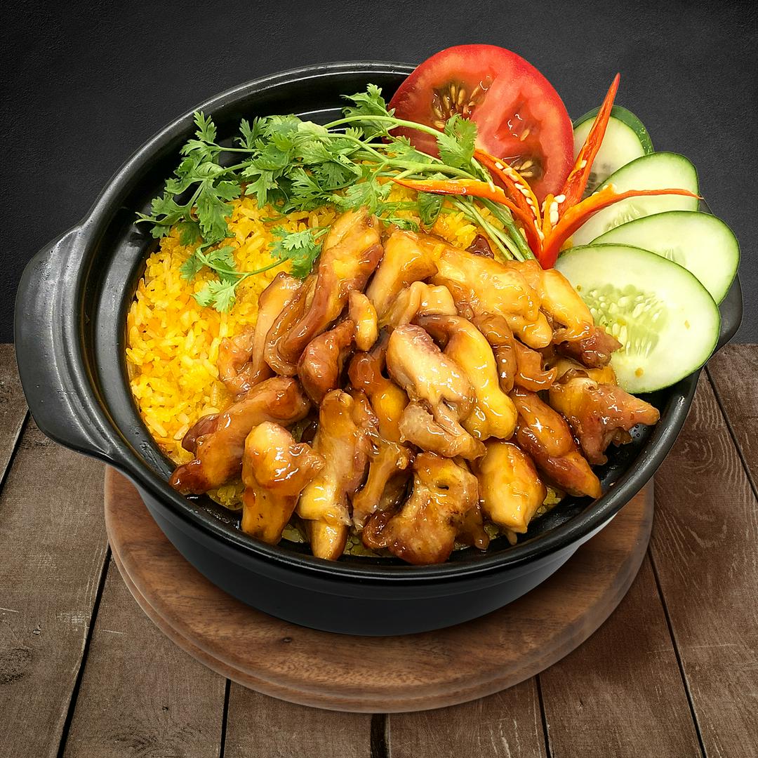 combo-com-tho-ga-chien-mam-toi-canh-1-nuoc-tuy-chon