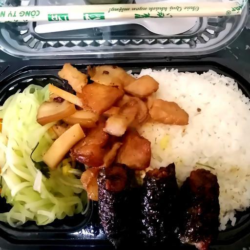 com-cha-la-lot-thit-rang