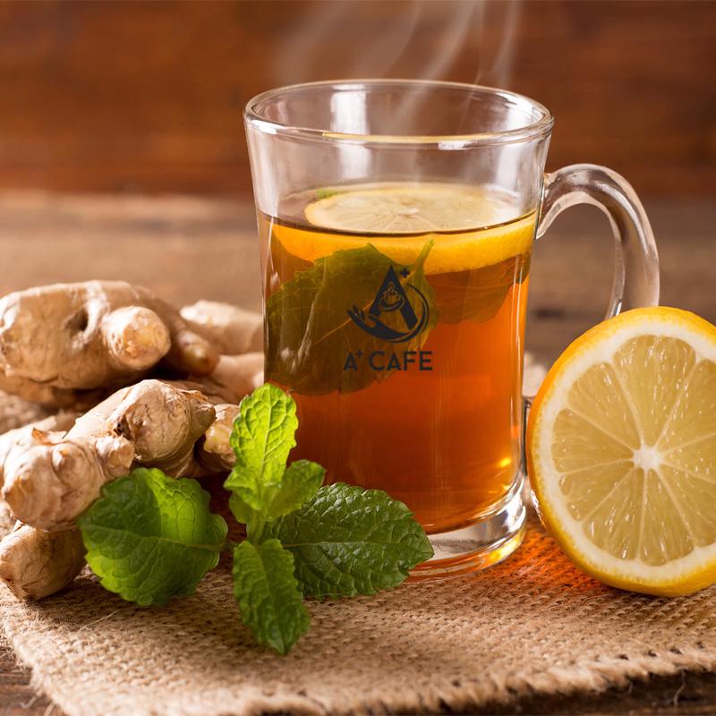 tra-xanh-cam-gung-mat-ong