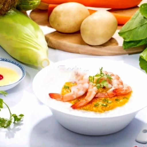 chao-dinh-duong-viet-soup-chao-tom-vua