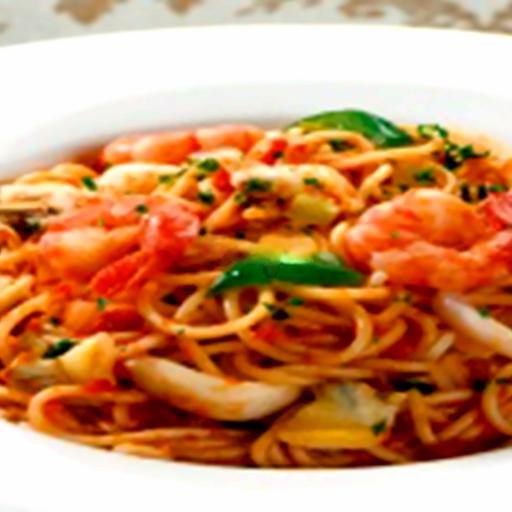 spaghetti-seafood